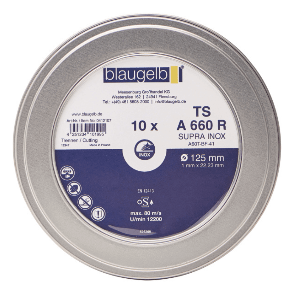 Tarcza tnąca A 660 R SUPRA INOX