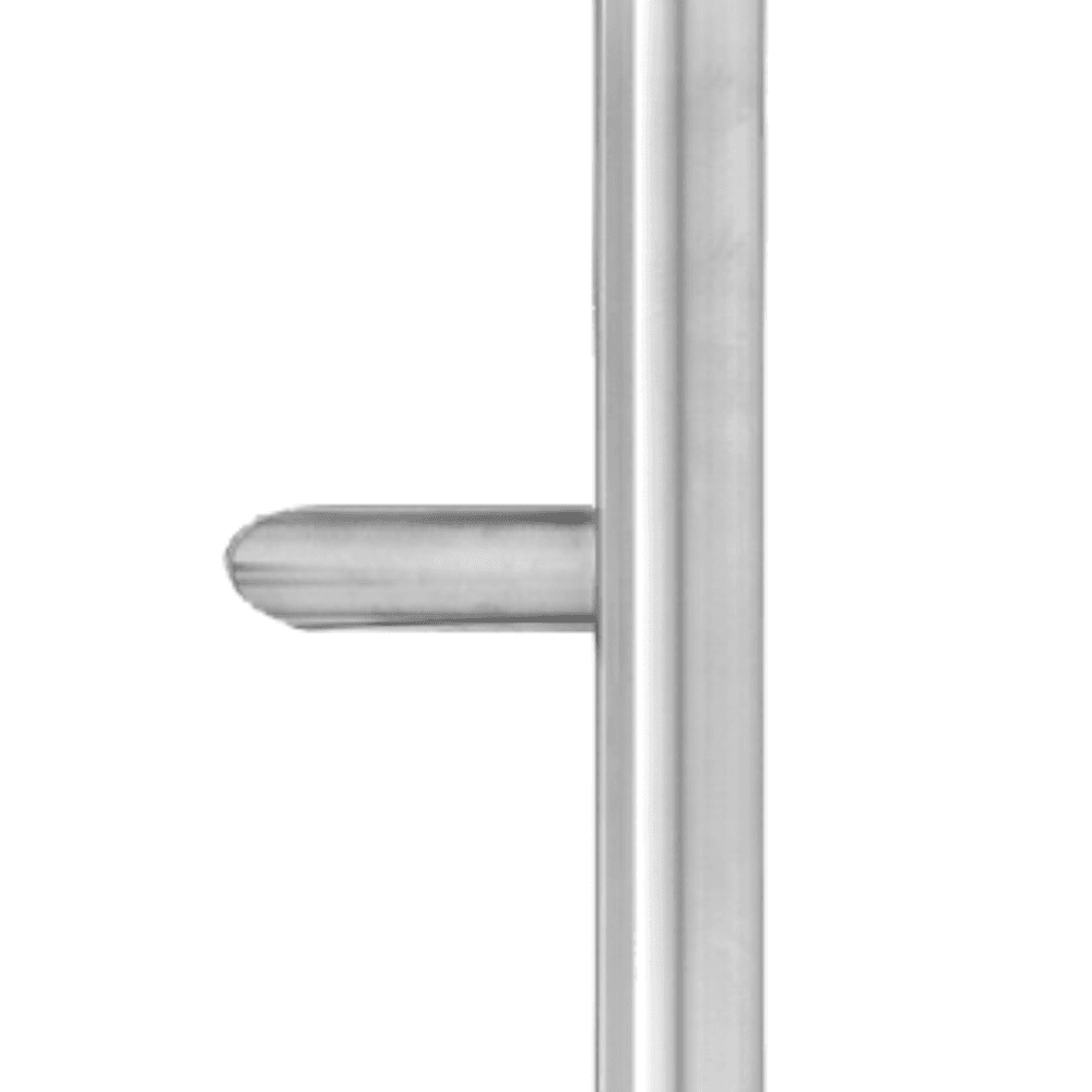 Pochwyt do drzwi prosty 45° - stal szlachetna 2