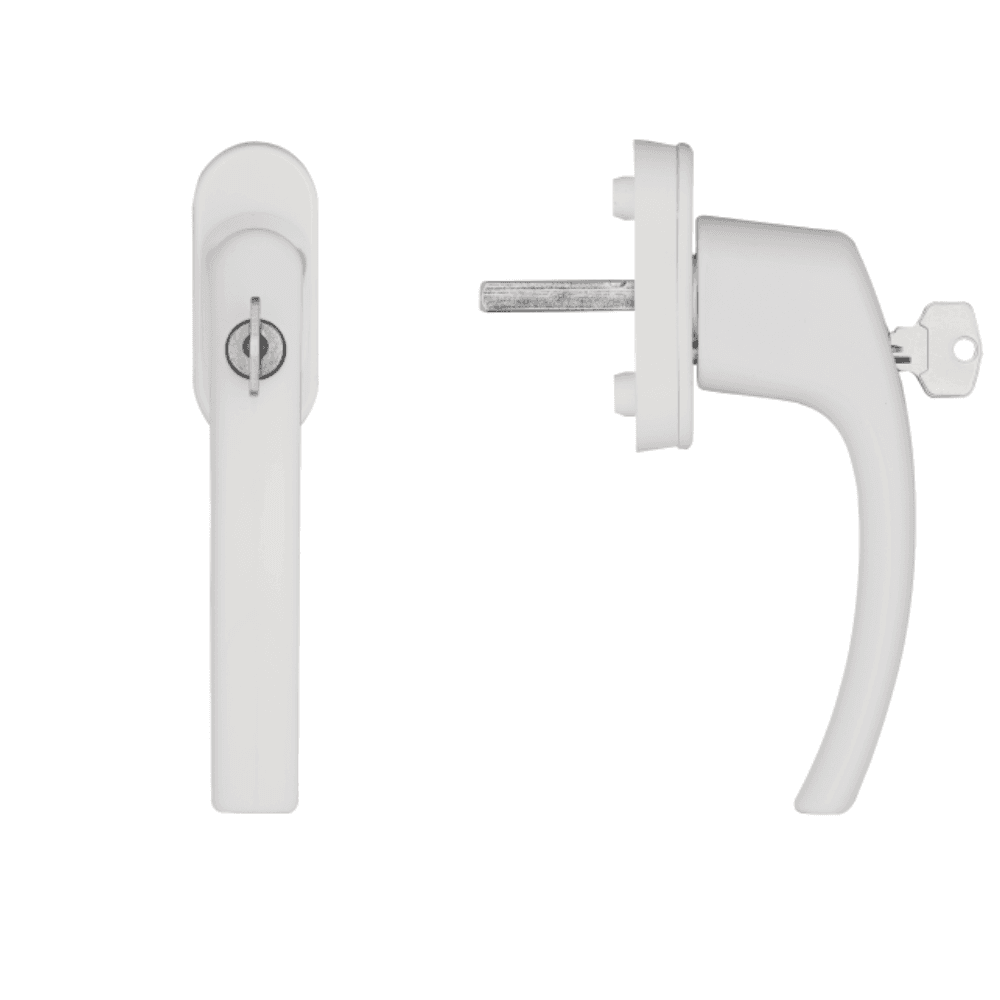 blaugelb Fenstergriff FGS 1758 abschließbar SKG