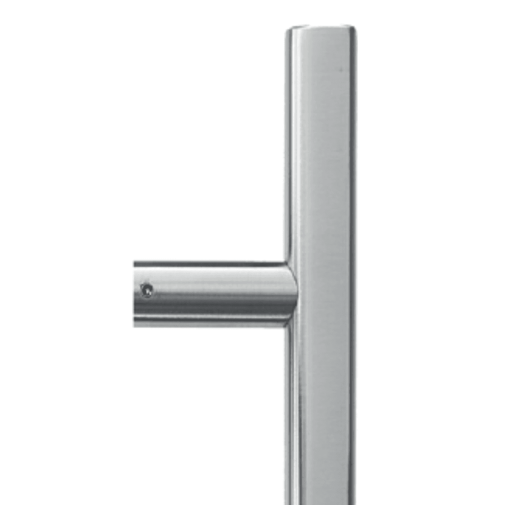 blaugelb Türgriff ⅓ flach gerade Stütze 90° 2