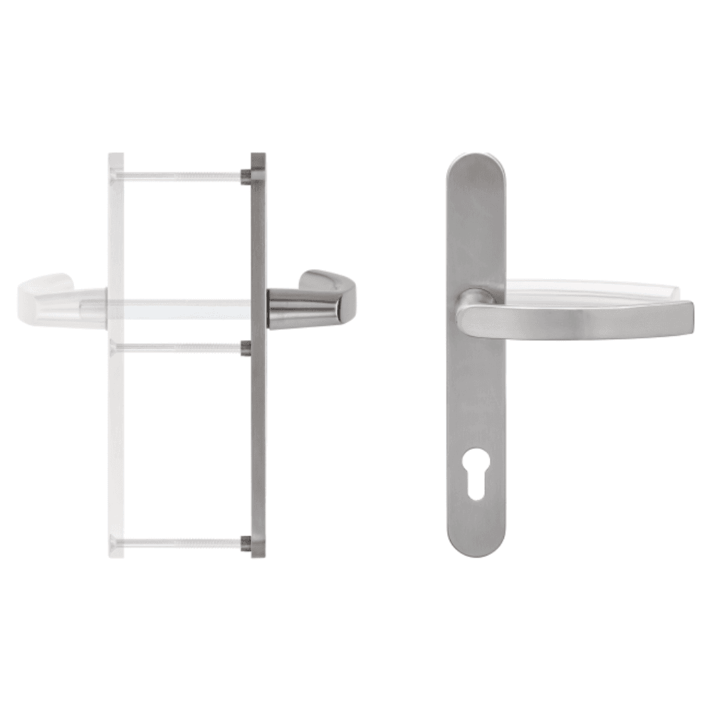 Drückergarnitur ½ DGT35 außen PZ92