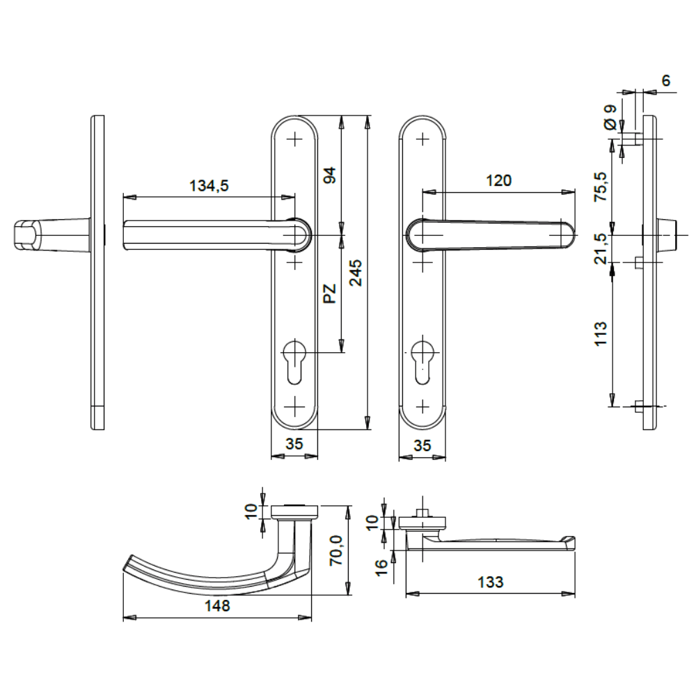 Rollladengarnitur NGT35 92 210